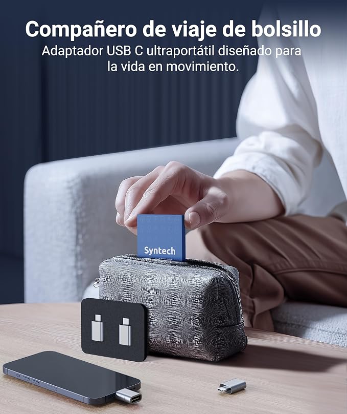 Syntech USB C to USB Adapter, USB-C Male to USB 3.0 Female Adapter Compatible - Image 8