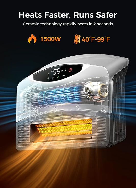 GiveBest Electric Wall Heater - Image 2