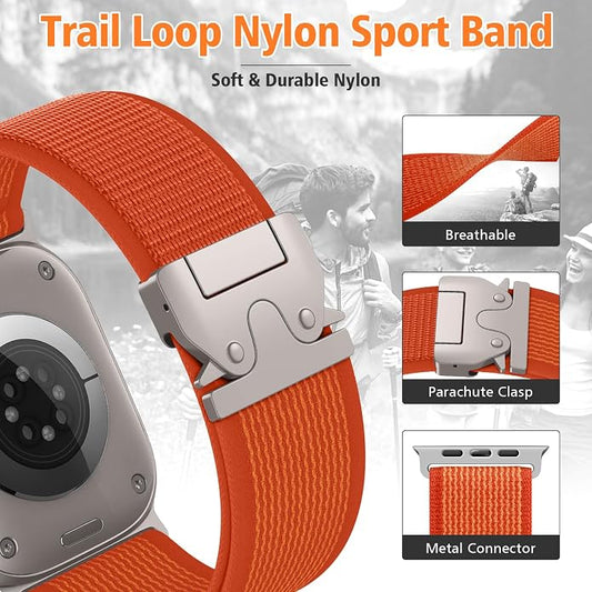 Elastic Sport Band for Apple Watch Ultra 3/2/1 Bands 49mm 46mm 45mm 44mm 42mm - Image 2
