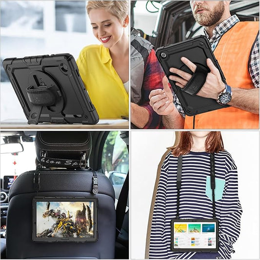 SEYMAC stock Case for Samsung Galaxy Tab A9+ Plus 11'', Full-Body Drop - Image 2