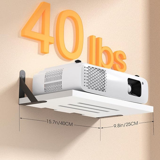DAWASAPAT Projector Shelf/Modem Shelf/Router Shelf/Cable Box Wall Mount/Router - Image 2