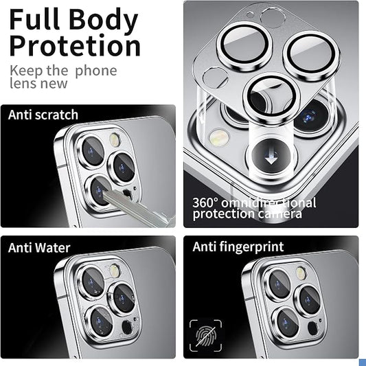 Camera Lens Protector for iPhone 14 Pro/iPhone 14 Pro Max, Alloy Metal Camera - Image 2