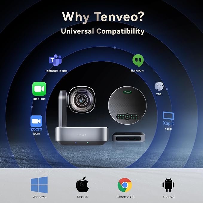 Tenveo VLGroup All-in-One 4K Conference PTZ Camera - Image 9