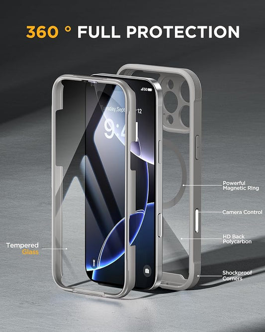 Miracase for iPhone 16 Pro Max Case 6.9'', Full-Body Phone case - Image 2