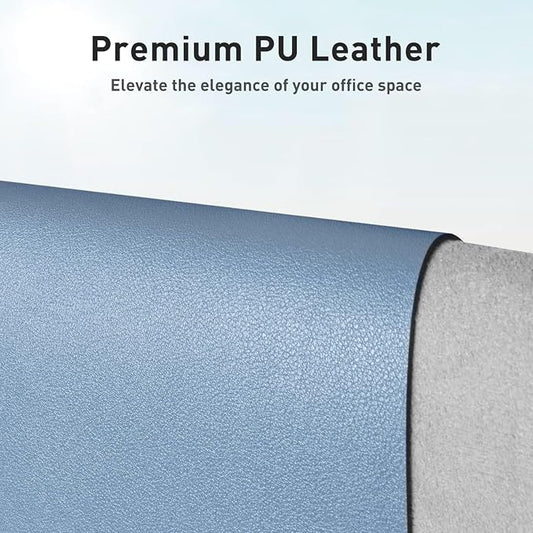 Aothia Leather Desk Pad Protector, Large Mouse Pad, Office Desk Mat, Non-Slip - Image 2