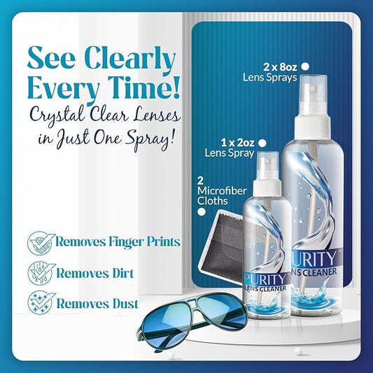 Purity Eyeglass Lens Cleaner Kit - Image 2