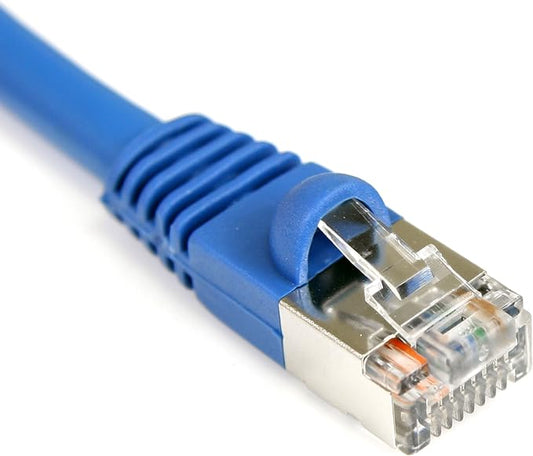 StarTech.com 10 ft Cat5e Blue Snagless Shielded RJ45 F/UTP Cat 5e Patch Cable - - Image 2