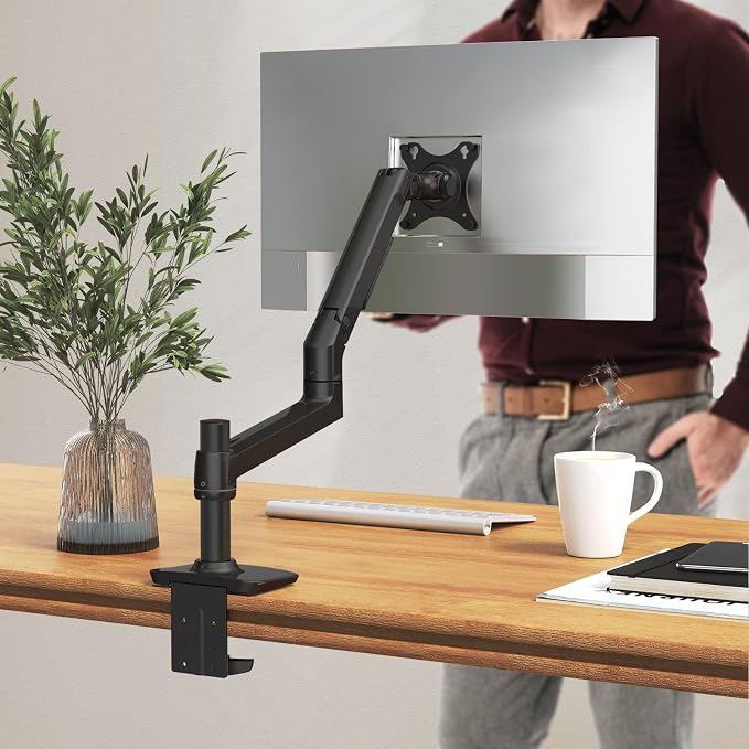Single Monitor Arm Desk Mount, Holds Screens up to 40 Inches and 25 lbs - Image 7
