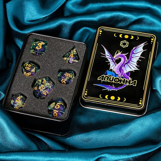 ARUOHHA Liquid Core DND Dice Set - Image 7