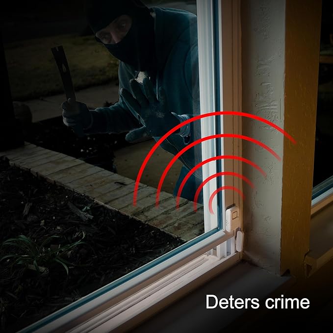 UltraPro Personal Security Window and Door Alarm, 4 Pack, DIY Protection - Image 6