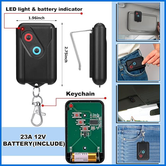 Kingdder 2 Pcs Garage Door Remote Compatible - Image 2