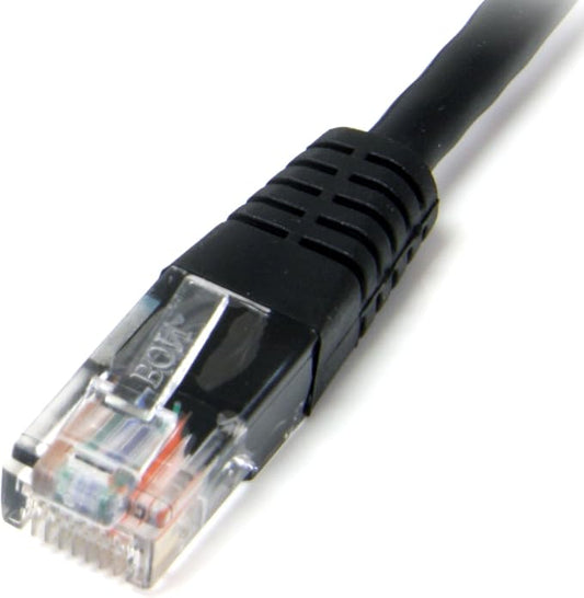 StarTech.com 3 ft Black Cat5e Ethernet Patch Cable - Image 2