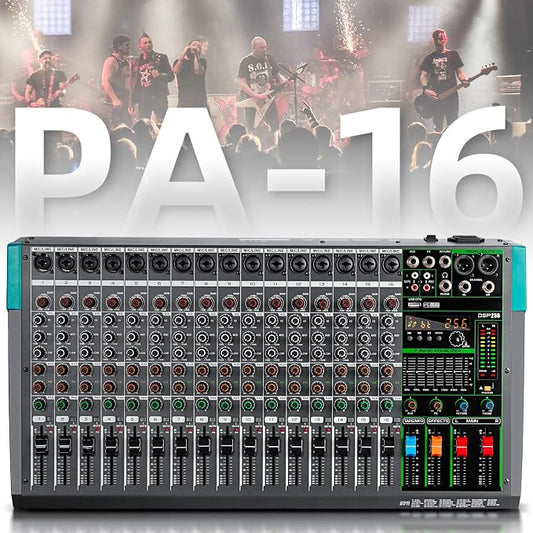 Depusheng PA16 Professional Audio Mixer Sound Board Console Desk System - Image 2