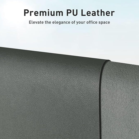 Aothia Leather Desk Pad Protector, Office Desk Mat, Large Mouse Pad, Non-Slip - Image 2