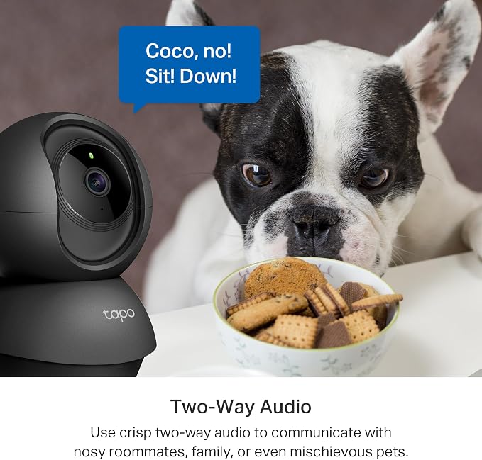Tapo 2K Indoor Pan/Tilt Wired Security Camera - Image 7