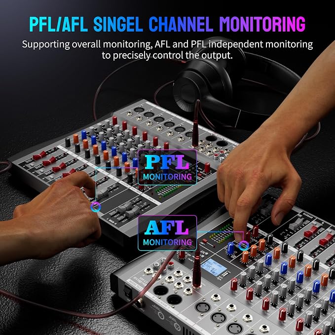 Professional DJ Audio Mixer - Image 9