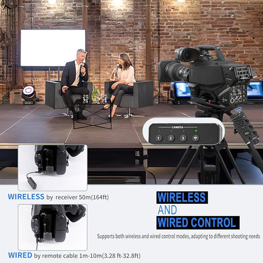 Wireless and Wired Remote Commander & Lanc Camera Zoom Controller - Image 2