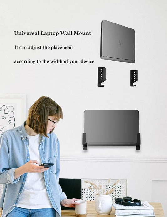 Laptop & Router Wall Mount Holder - Image 2