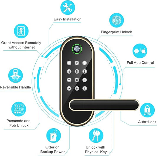 Fingerprint Smart Door Lock - Image 2