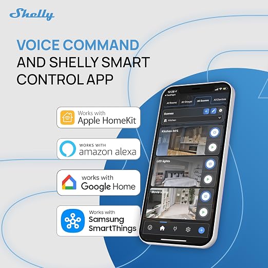 Shelly 1PM Gen4 | Wi-Fi, Matter Smart Relay Switch - Image 6
