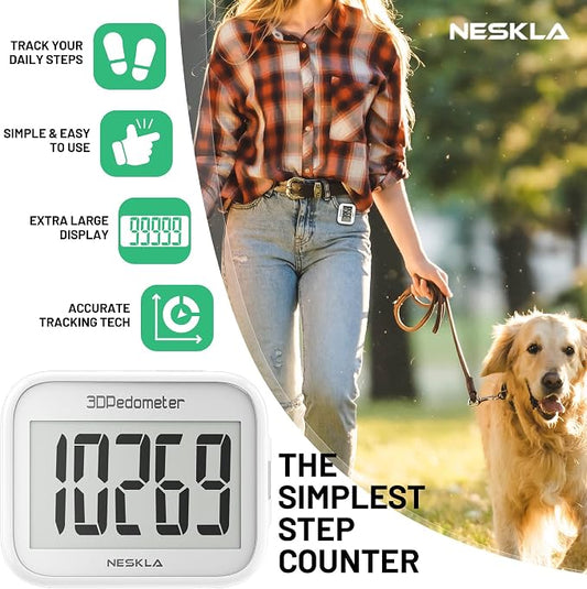 3D Pedometer for Walking, Simple Step Counter - Image 2