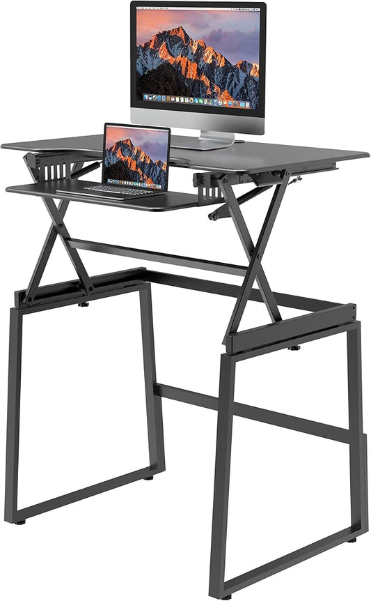 Rocelco 40" Large Height Adjustable Standing Desk BUNDLE - Image 2