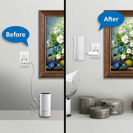 Wall Mount Bracket for Deco S4, W2400 Mesh WiFi System(3 Pack - Image 2