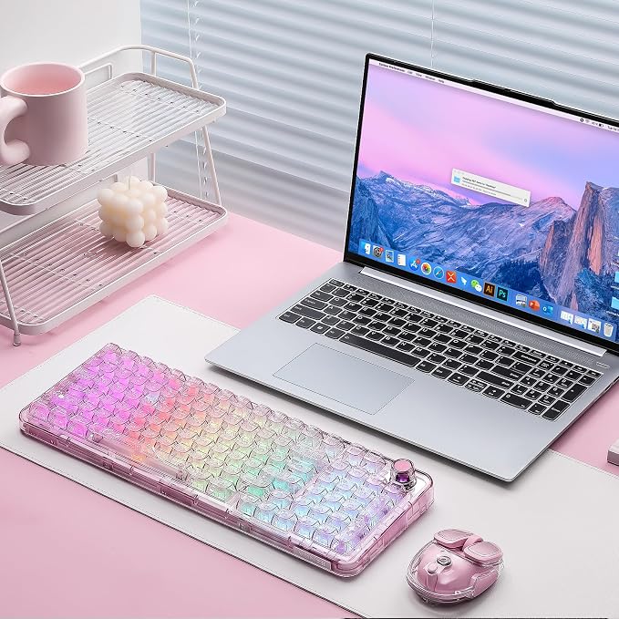 YUNZII X98 QMK/VIA Wireless Mechanical Gaming Keyboard - Image 9
