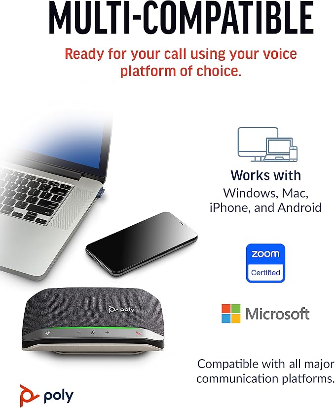 Poly Sync 20+ Personal Portable Bluetooth Speakerphone - Image 7