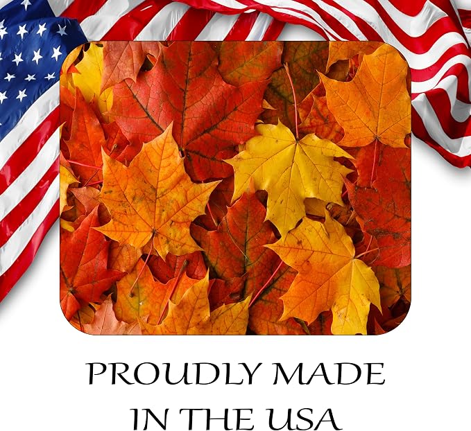 Fall Season Mouse Pad Mat Mousepad - Image 5