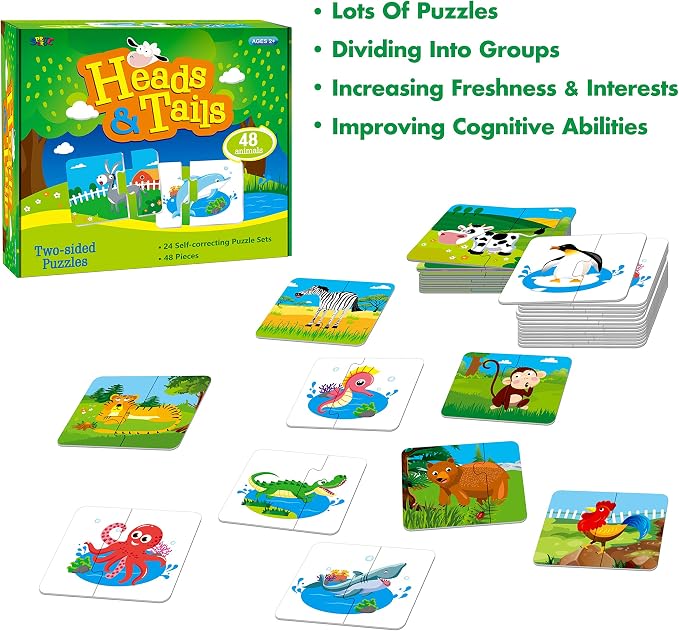 48 Animal Matching Puzzles - Image 6