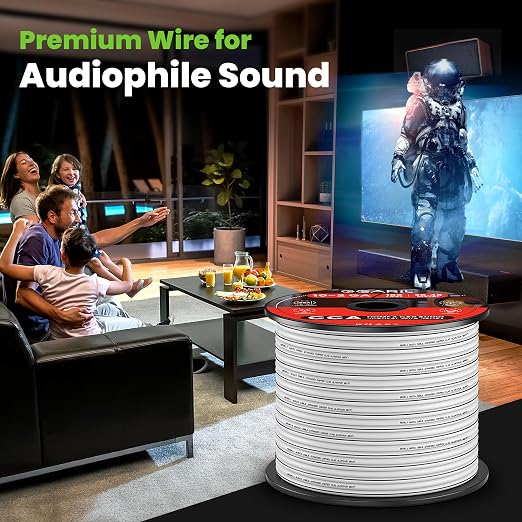14AWG Speaker Wire, GearIT Pro Series 14 AWG Gauge Speaker Wire Cable Great Use - Image 8