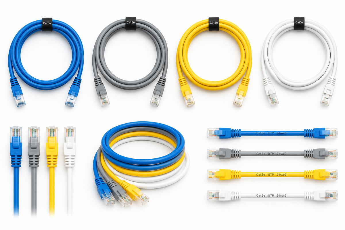 Cat 5e Cables Collection Image