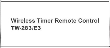 Pixel Remote Timer TW283-E3 LCD Multi-Function Shutter Remote Release Timer - Image 12