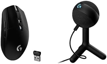 Logitech G305 Lightspeed Wireless Gaming Mouse, USB Mic by LogitechG