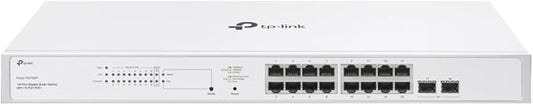 TP-Link Festa FS318GP 18 Port Gigabit Smart Managed PoE Switch 16 PoE+ Port by TP-Link
