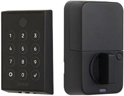 Emtek EMP21211US19 Empowered2 Electronic Touchscreen/Fingerprint Key Free Entry by Emtek