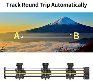 GVM Motorized Camera Slider, Support Video Mode, Time Lapse Photography - Image 8