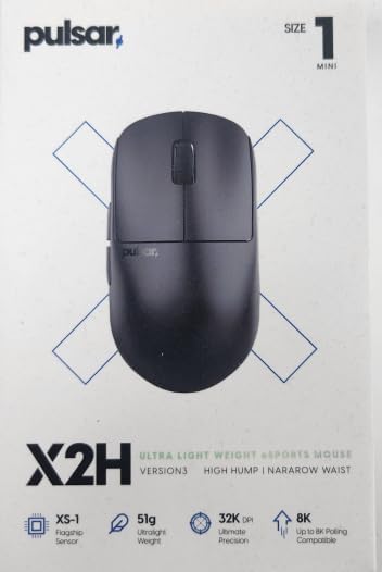 Pulsar Gaming Gears X2H v3 Wireless Gaming Mouse, Ultra Lightweight 1.87 oz - Image 7