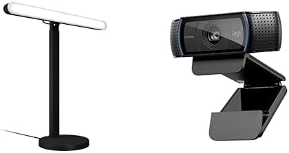 Logitech G Litra Beam Premium LED Gaming Key Light + C920X Pro Webcam Bundle by LogitechG