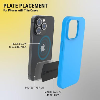Scosche MPLT44THK2-BP0 MagicMount Replacement Metal Plate Kit - Image 6