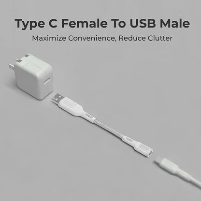 BLACK+DECKER USB C to USB Adapter, Type C Female to USBA Male OTG Cable USBA to - Image 2