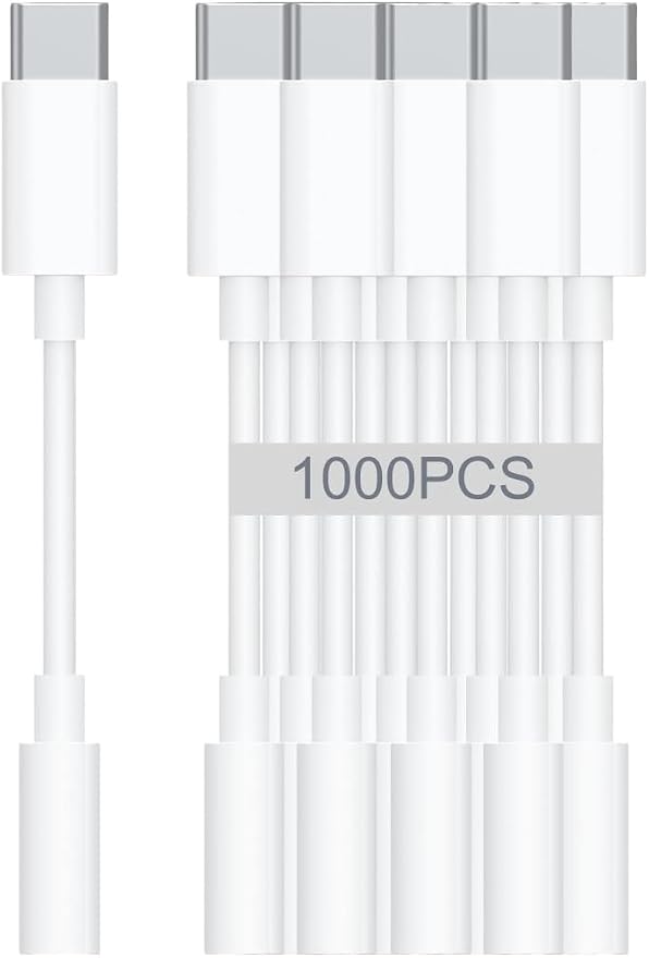 USB-C to 3.5mm Audio Headphone Adapter by Phoie