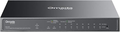TP-Link Omada 8 Port Gigabit Easy Managed, PoE Switch, 63W Budget, PoE+ by TP-Link
