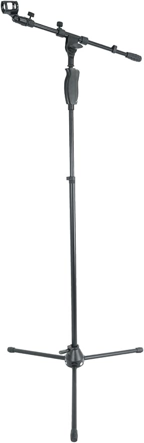 Rockville RVMIC3 V2 Portable Adjustable Tripod Boom Mic Stand by Rockville