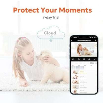 owltron Indoor Security Camera, 360 Pan/Tilt Home Cameras - Image 9