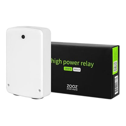Zooz Z-Wave Long Range High Power Relay ZEN78 800LR | Z-Wave Hub Required by ZOOZ