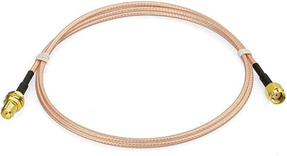 Bingfu WiFi Antenna Extension Cable RP-SMA Male to RP-SMA Female Bulkhead Mount - Image 8