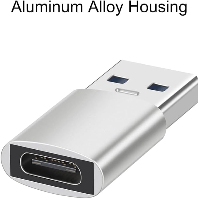 USB A Male to USB C Female OTG Adapter, USB 3.2 GEN2 10Gbps One-Sided - Image 6