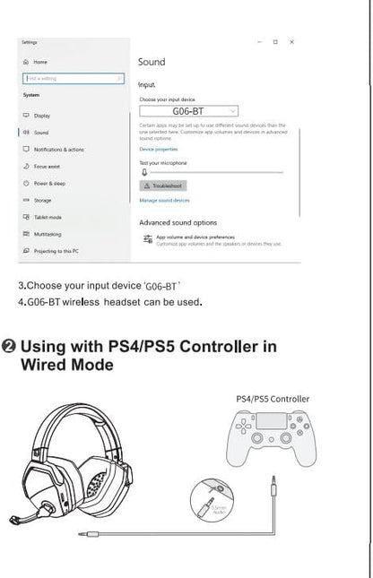 NUBWO G06 Dual Wireless Gaming Headset - Image 12